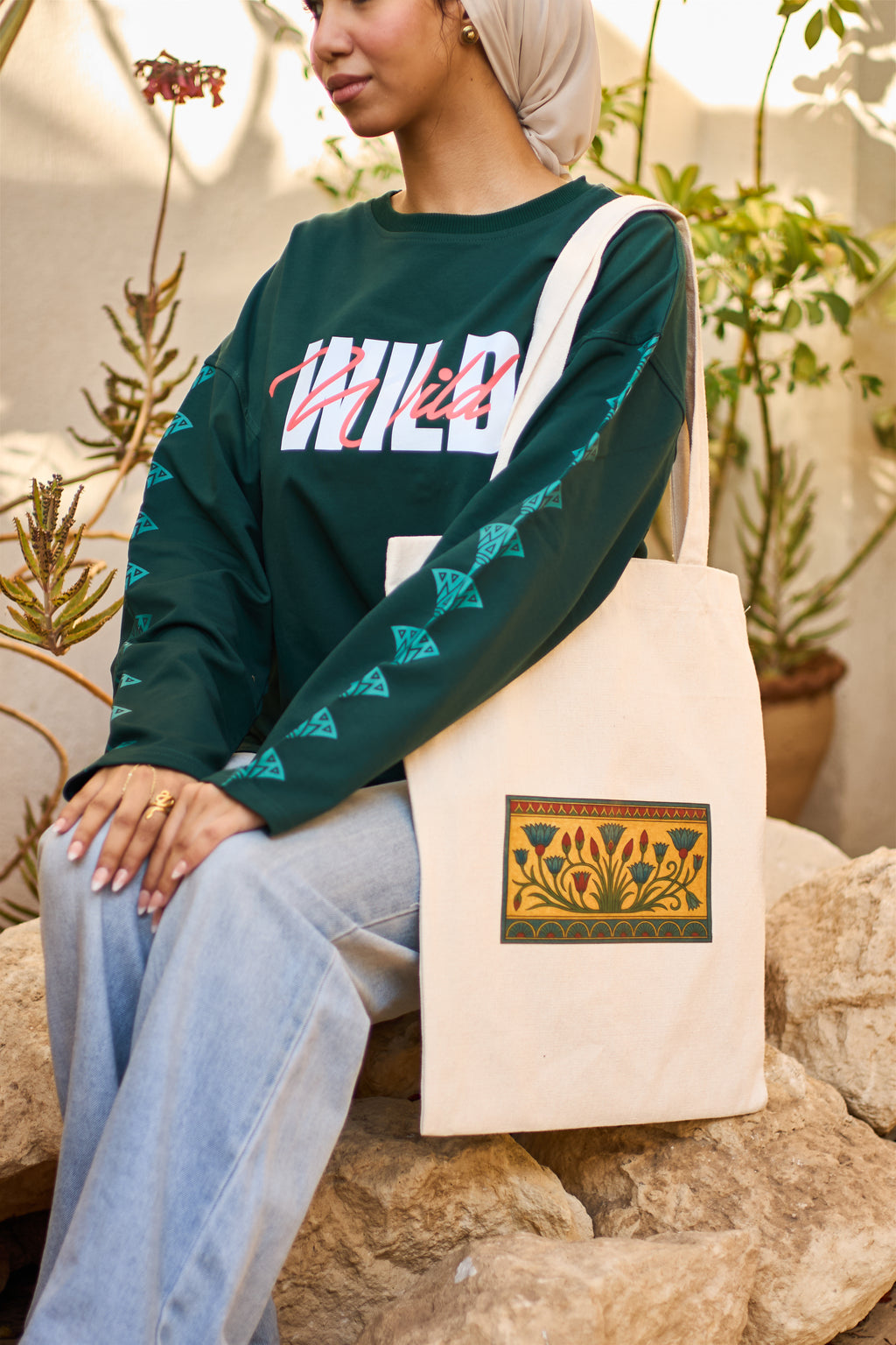 LOTUS TOTE BAG