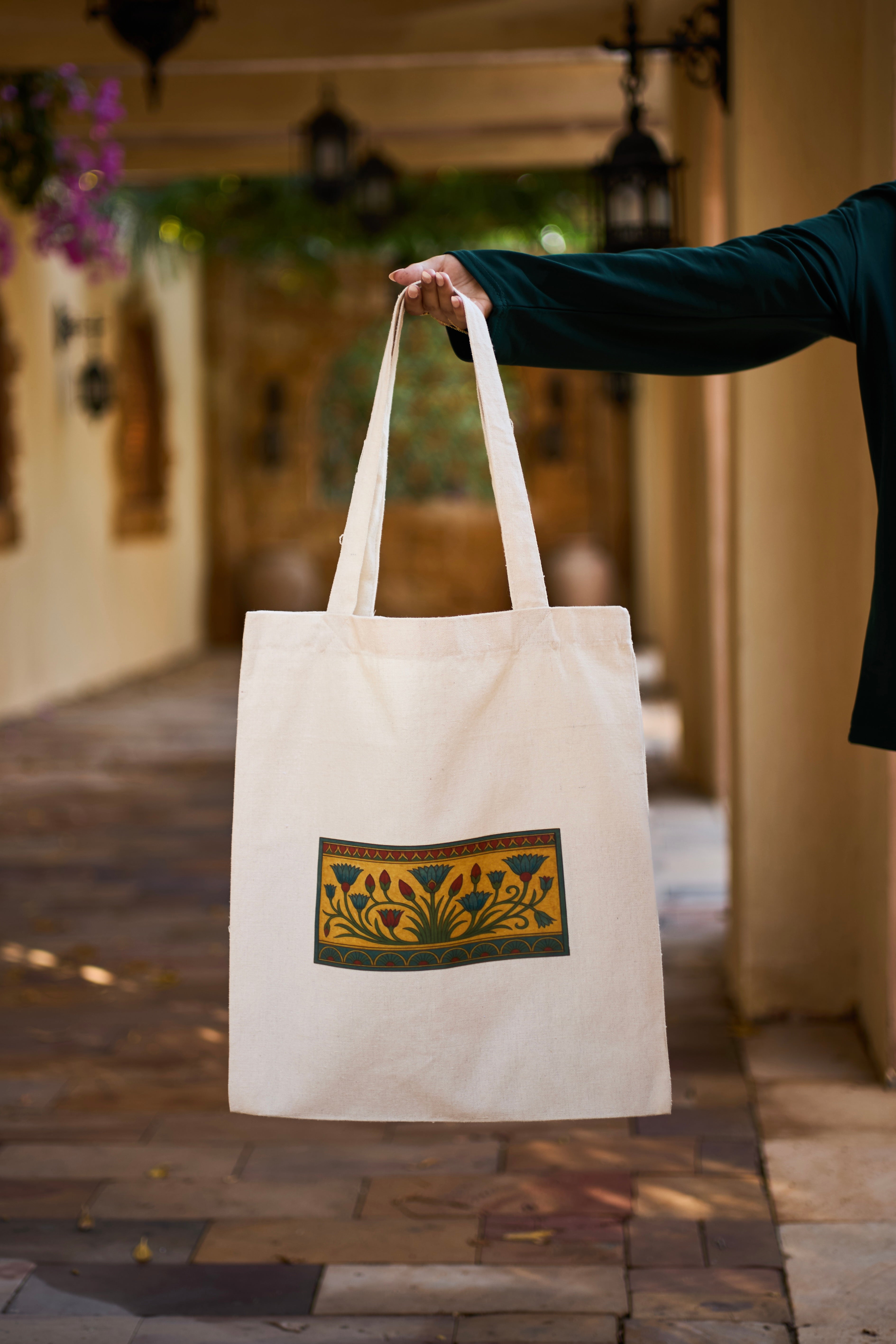 LOTUS TOTE BAG