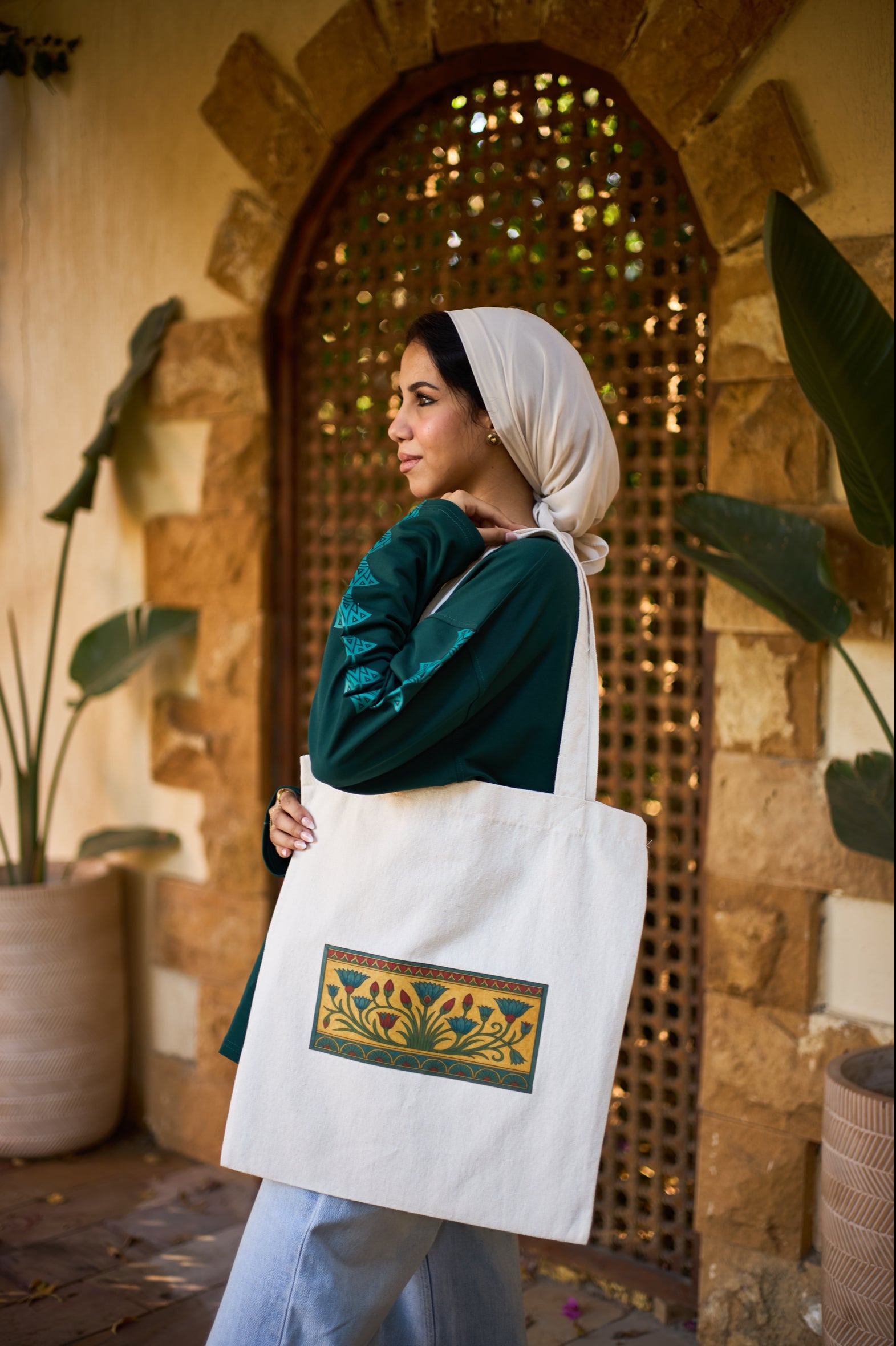 LOTUS TOTE BAG
